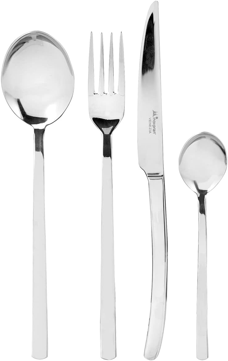 Inoxpran Besteck-Set, Venedig, Edelstahl, 24-teilig