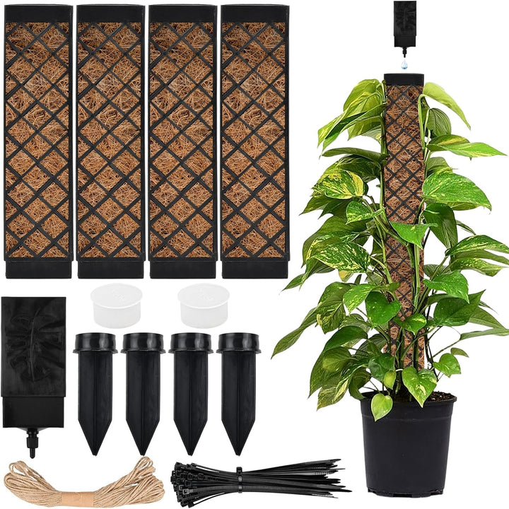Moosstab für Monstera Rankhilfe Zimmerpflanzen 113cm Rankhilfe Monstera Pflanzstab Efeutute Pflanzen