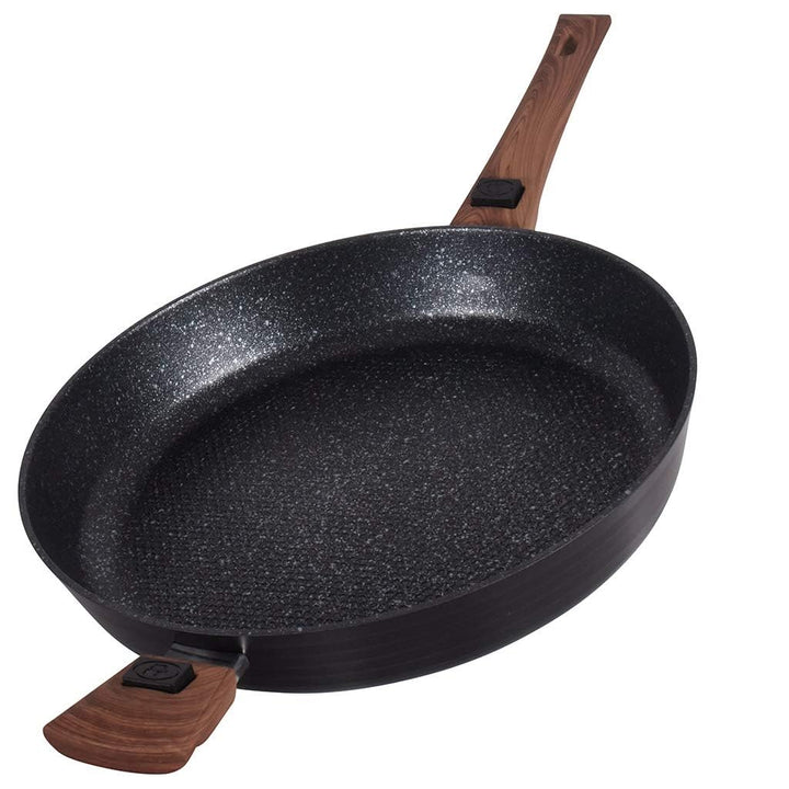 Durandal Légende Bratpfanne 32 cm – Beschichtete Aluguss Pfanne mit abnehmbarem Griff – Ofenfeste Pf
