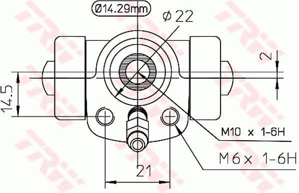 TRW GSK1500 Bremsbackensatz