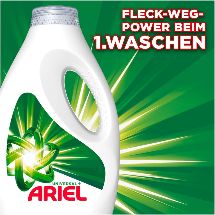 Ariel Flüssigwaschmittel, 80 Waschladungen, Universal+ 4 l (1er Pack) Neu, 4 l (1er Pack) Neu