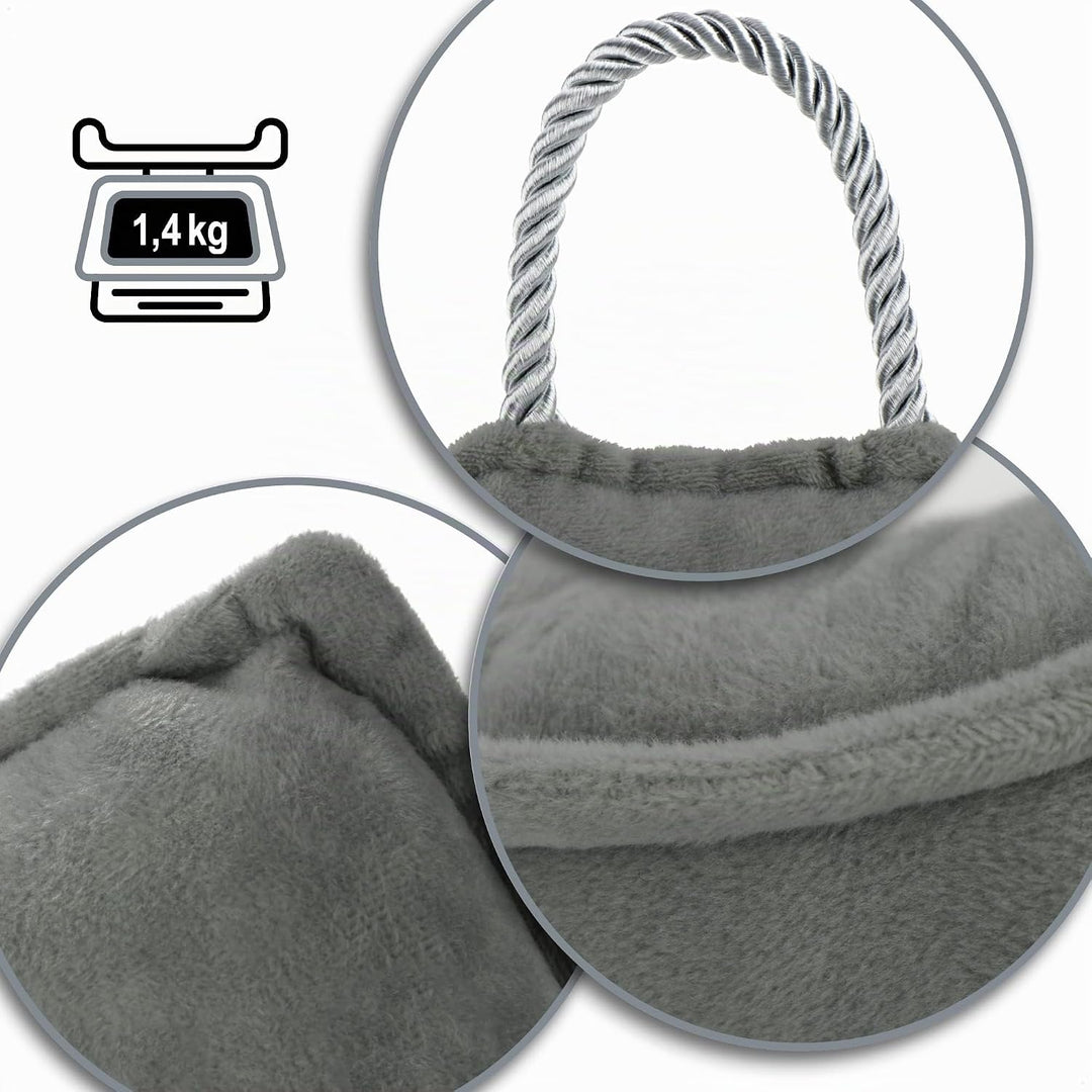 COM-FOUR® Zugluftstopper, extra Schwerer Windstopper MTI Kordel, effektiver Luftzugstopper, Gute Abd