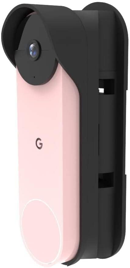 Anti-Diebstahl Google Nest Doorbell Türklingel Türhalterung,No-Drill Montagehalterung für Google Nes