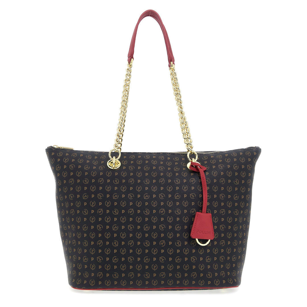 Pollini TE8410PP02Q1100A Tragetasche Damen Synthetisch, Mehrfarbig