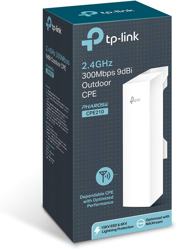 TP-Link CPE210 WLAN Access Point 2,4GHz Outdoor, 2,4GHz Outdoor