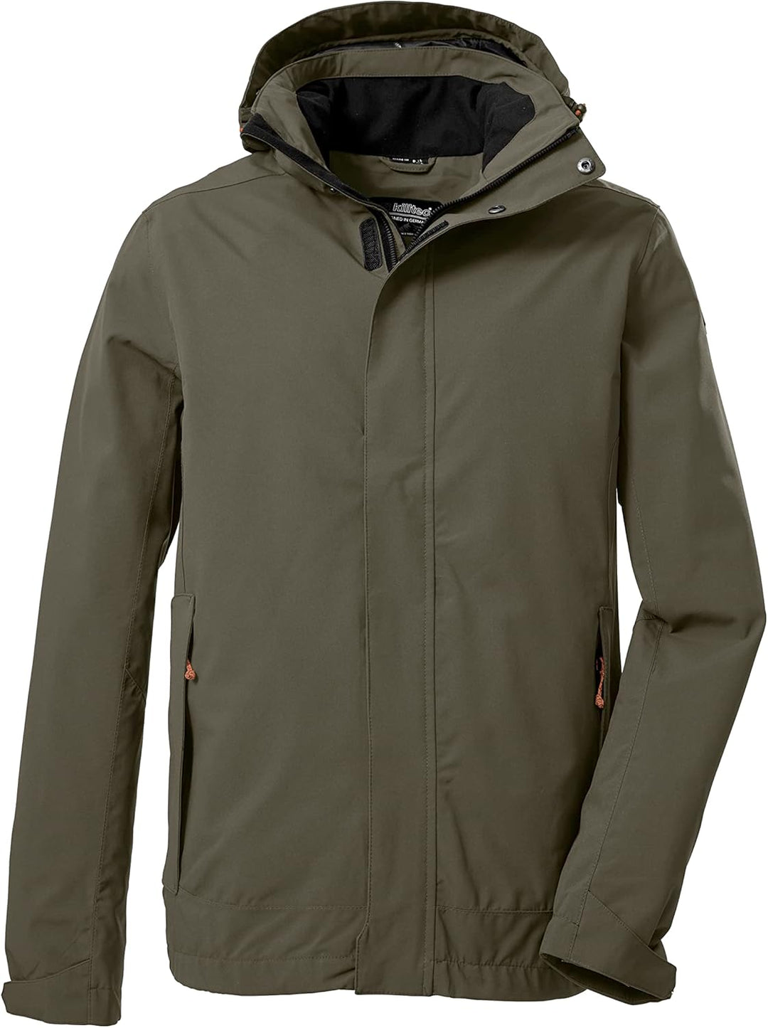Killtec Herren Kos 87 Mn Jckt_xenios Funktionsjacke/Outdoorjacke mit abzippbarer Kapuze S dunkeloliv