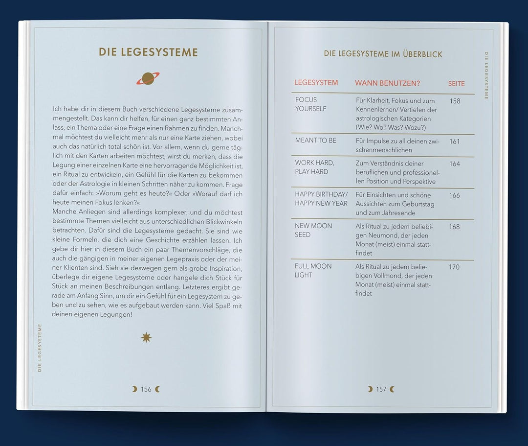 Astrologiekarten: Astrologiekarten mit Buch, Set für Anfänger: ausführliche Beschreibungen zu Fragen