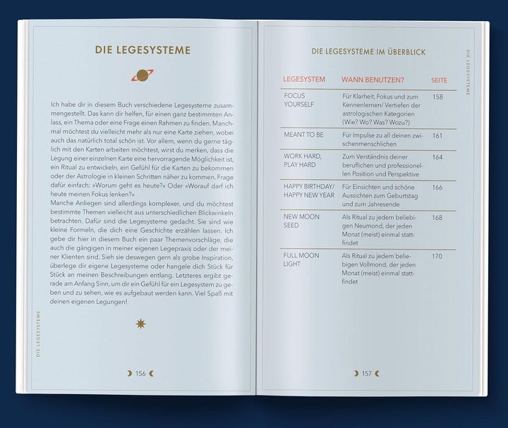 Astrologiekarten: Astrologiekarten mit Buch, Set für Anfänger: ausführliche Beschreibungen zu Fragen