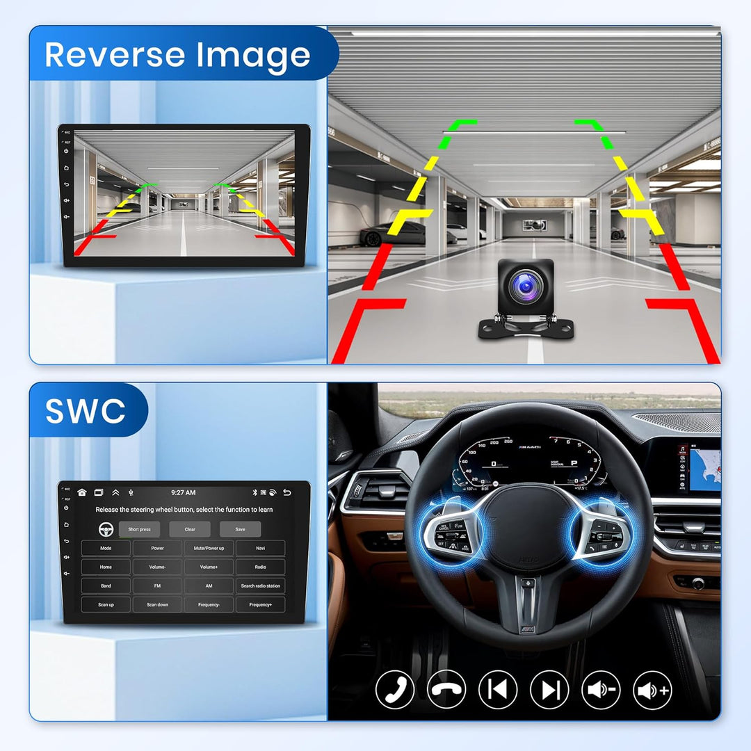 2G+64G Android Autoradio für Suzuki SX4 2006-2013 FIAT Sedici 2005-2014 mit Carplay Android Auto, Ri