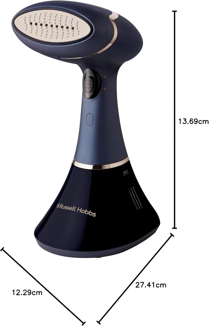 Russell Hobbs Dampfglätter (3 Aufsätze: Kleidung, Vorhänge, Polstermöbel und Dufteinsatz) Bügeleisen