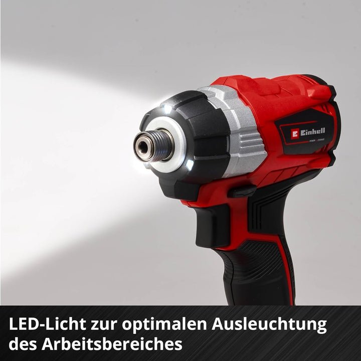 Einhell Akku Schlagschrauber TE-CI 18 Li Brushless Power X-Change (Lithium Ionen, 18 V, 180 Nm, LED