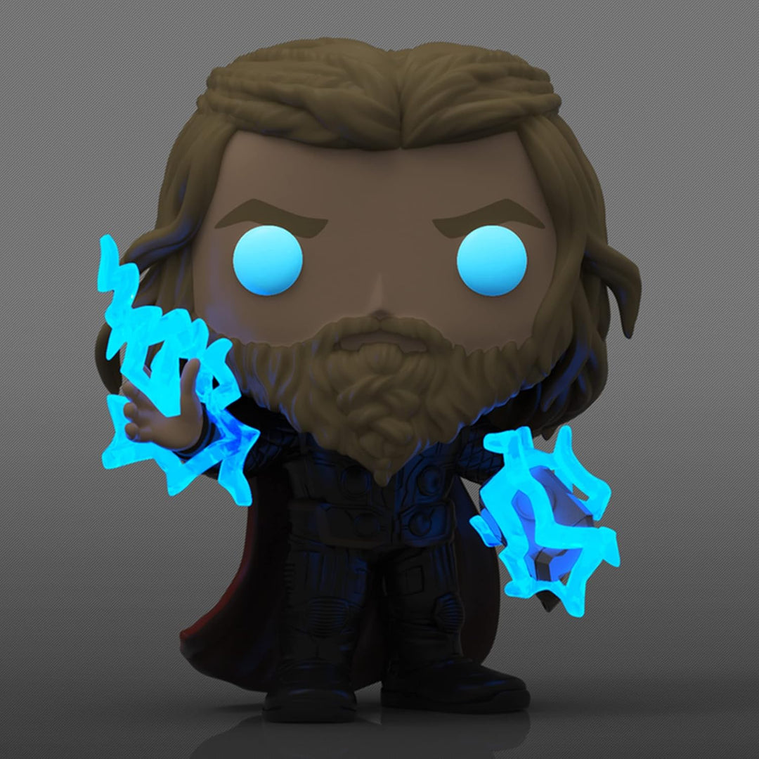 pop Funko Marvel Avengers Endgame - Thor* (with Thunder) (Glows in The Dark) (Special Edition) #1117