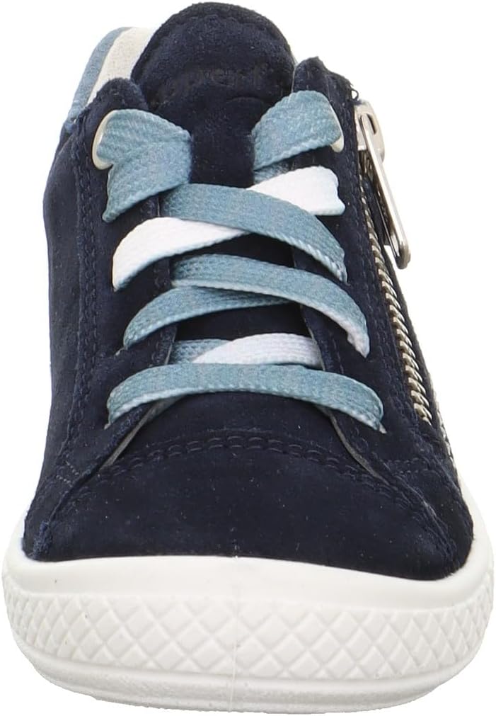 Superfit Mädchen Tensy Sneaker 28 EU Blau 8000, 28 EU Blau 8000
