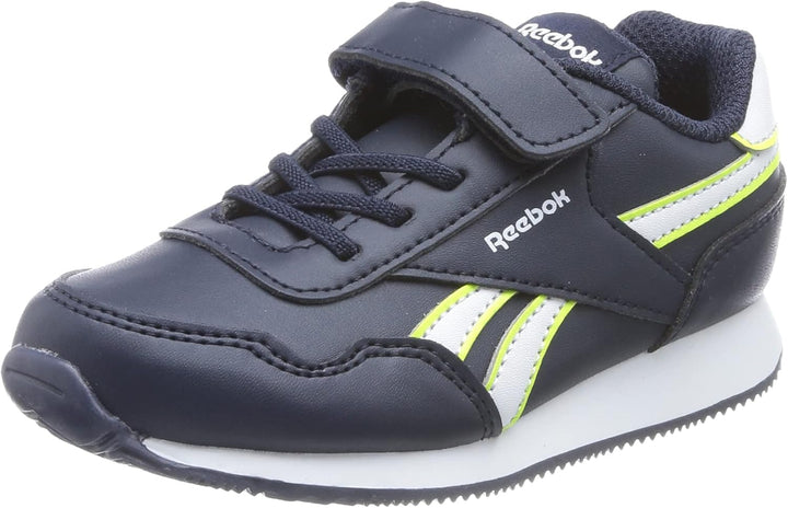 Reebok Unisex Baby Royal Classic Jogger 3 Sneaker 20 EU Vector Navy Footwear White Solar Acid Yellow