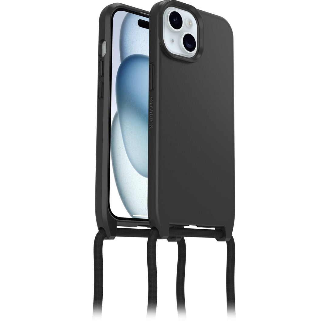 OtterBox React Necklace Hülle mit MagSafe für iPhone 15, ultraschlanke, schützende Hülle mit Verstel