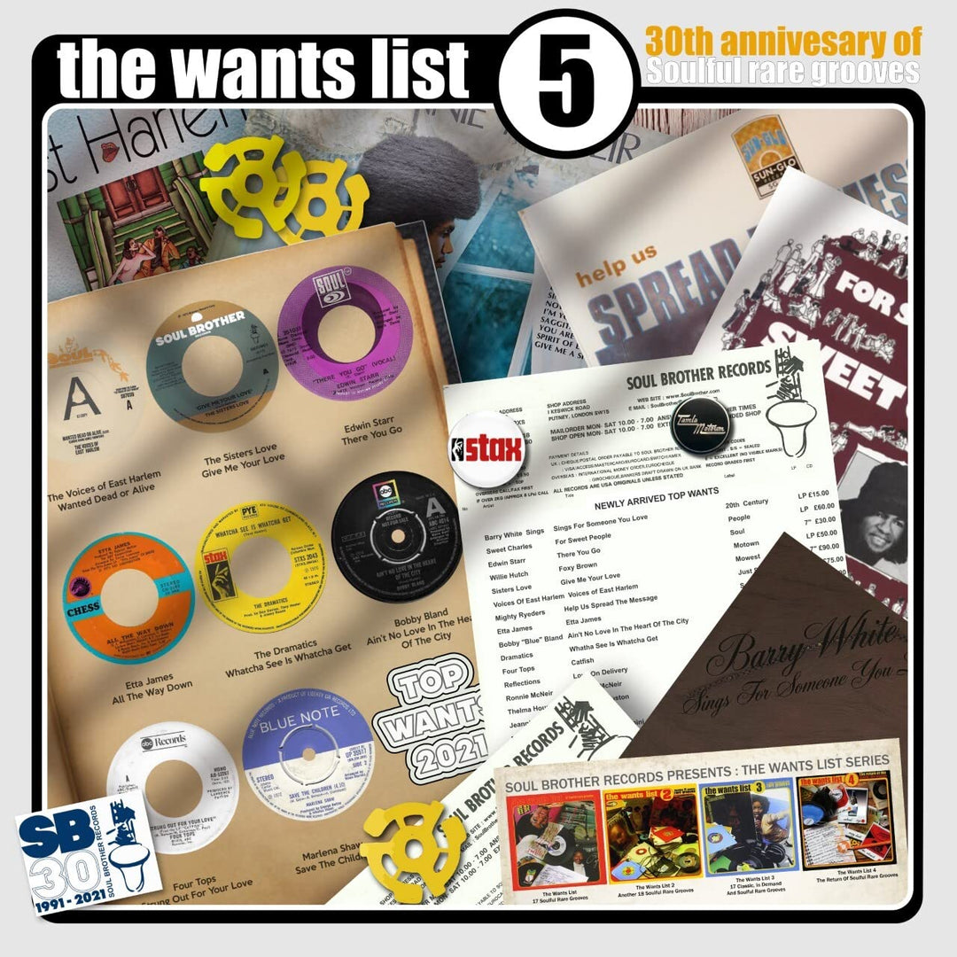 The Wants List Vol.5, Vinyl