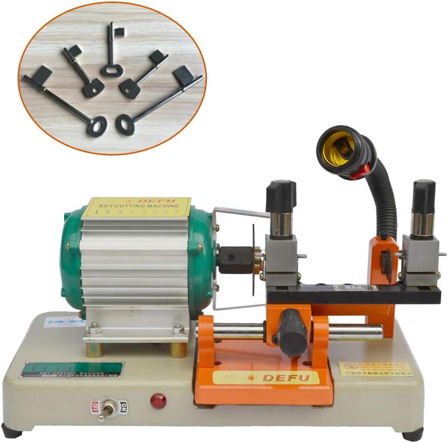 Schlüsselfräsmaschine aus Gusseisen Schlüssel nachmachen Schlüssel kopieren 120 W 180° drehbarer Stä