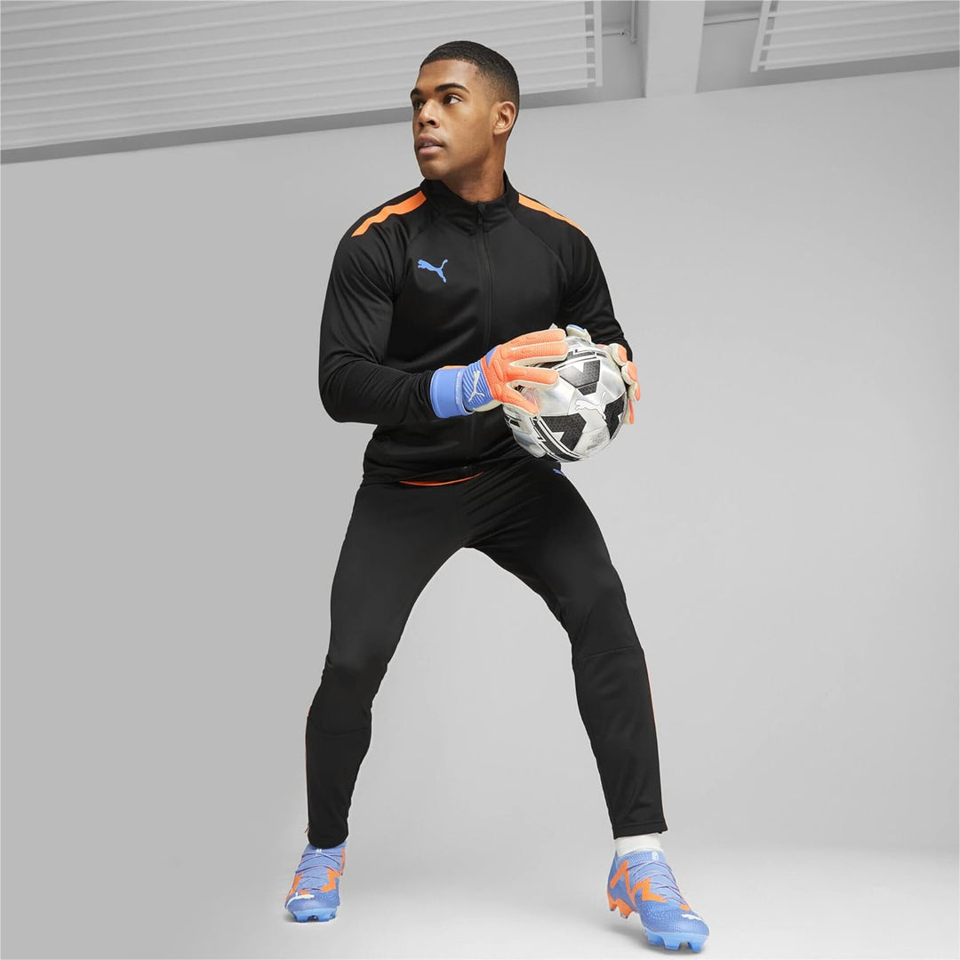 PUMA Zukünftiges Spiel Nc Torwarthandschuhe 11 orange / blau, 11 orange / blau