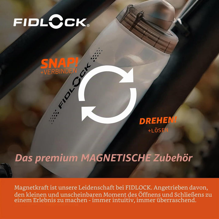 Fidlock Trinkflaschen Set Twist Bottle 590 transparent White, transparent white