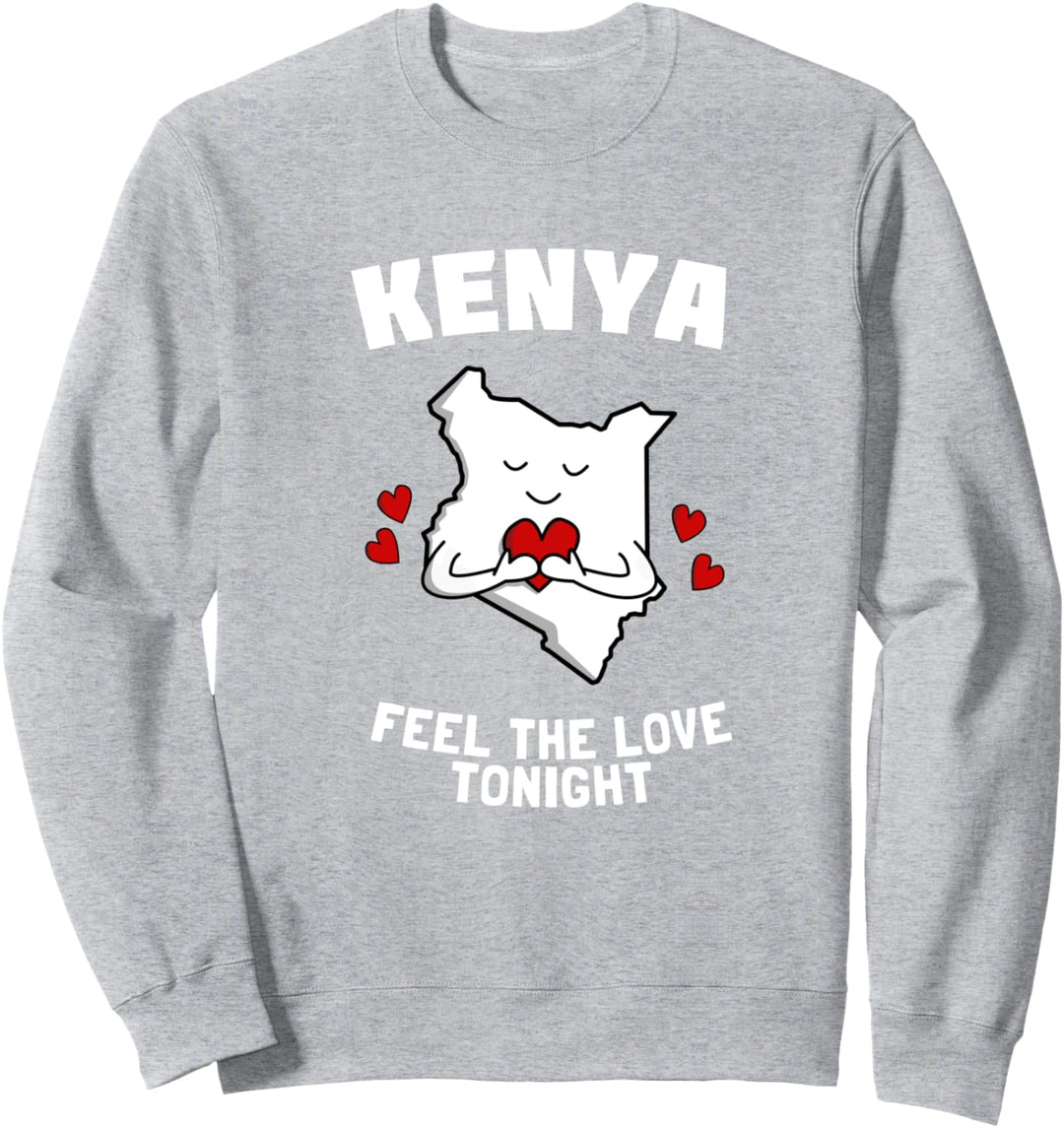 Kenia Feel The Love Tonight - Lustiger Kenia Witz Sweatshirt