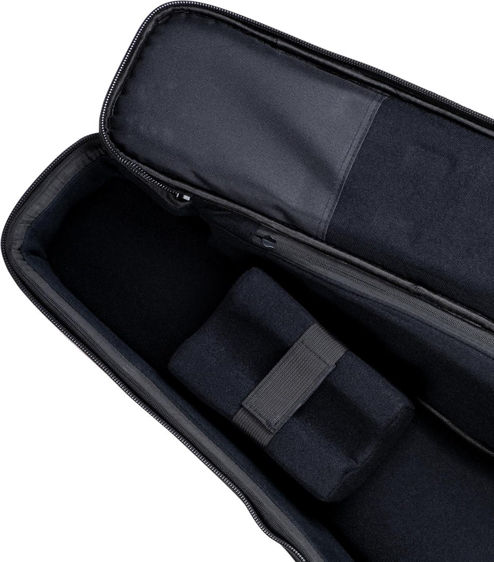 Ortega Guitars gepolstertes Soft Case - für 3/4 Akustikgitarren - Leinen, Baumwolle, Veloursleder -