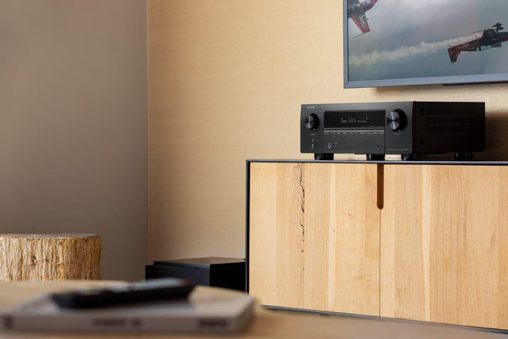Denon AVC-X3800H 9.4-Kanal AV-Receiver, Verstärker mit Auro-3D, Dolby Atmos, DTS:X, 6 "8K-Eingänge u