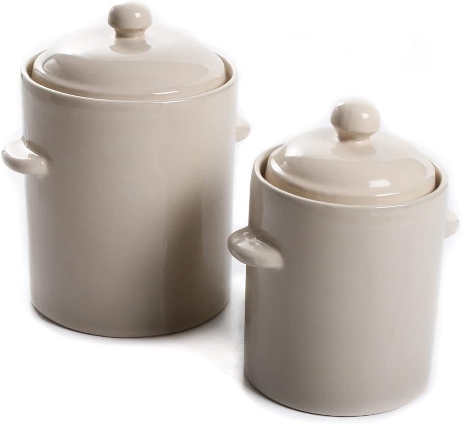 Sauerkrauttopf Keramikfass Steingut Einlegetopf Gurkentopf Tontopf Steinguttopf Gärtopf Keramiktopf