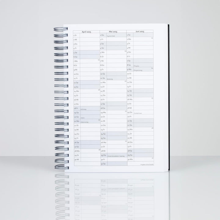 edition cumulus 2026 Der GROSSE Dicke – DIN A4 Kalender - MOOSGRÜN (dunkelgrün) – MADE IN GERMANY -