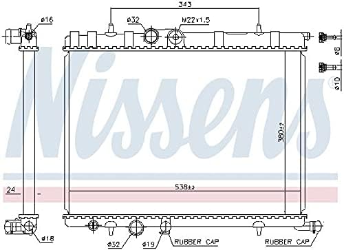 Nissens 63502A Wasserkühler