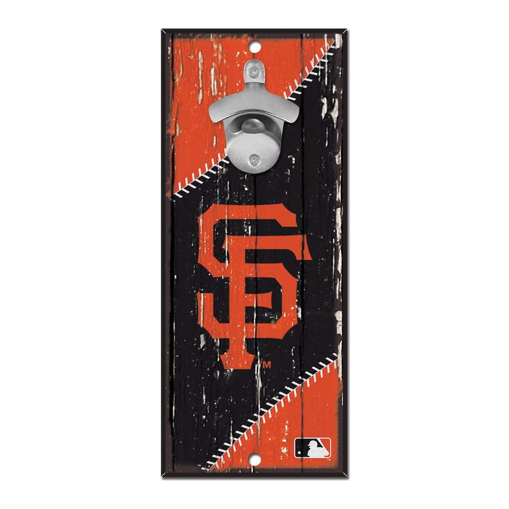 Wincraft San Francisco Giants MLB Schild mit Flaschenöffner