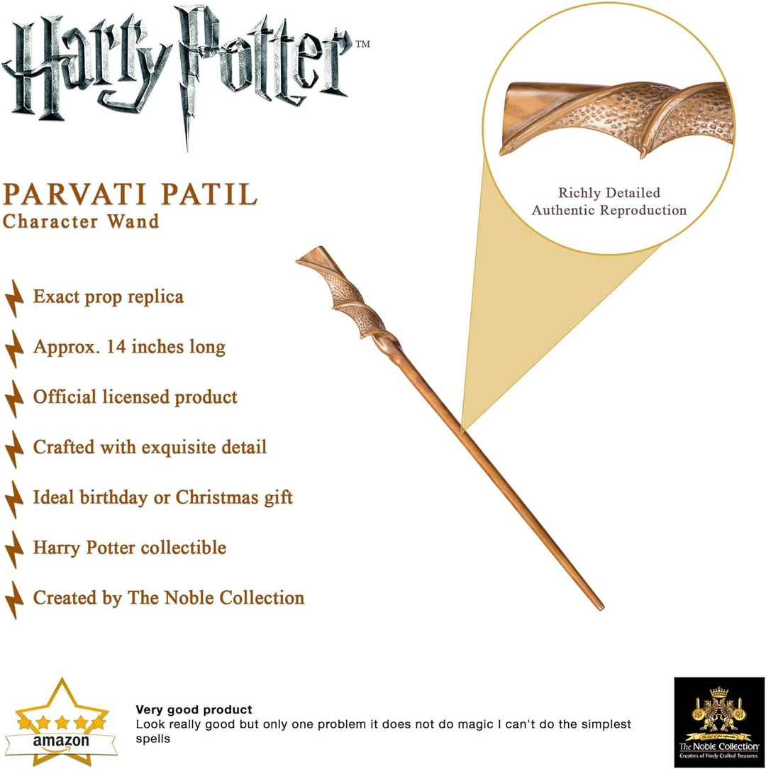 The Noble Collection Parvati Patil Character Zauberstab