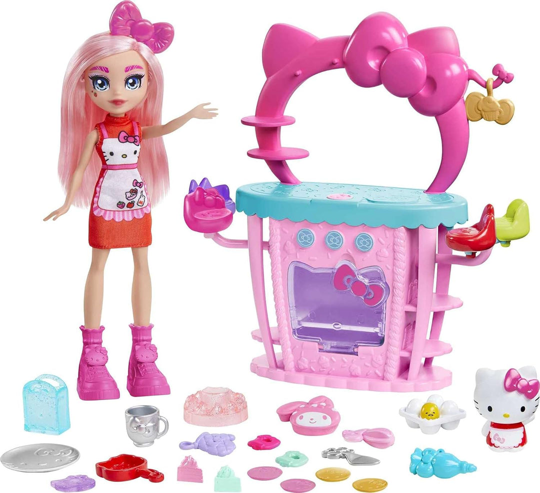 Mattel Mattel Hello Kitty GWX05 - Gourmetküchenspass Spielset, Mattel Mattel Hello Kitty und Éclair-