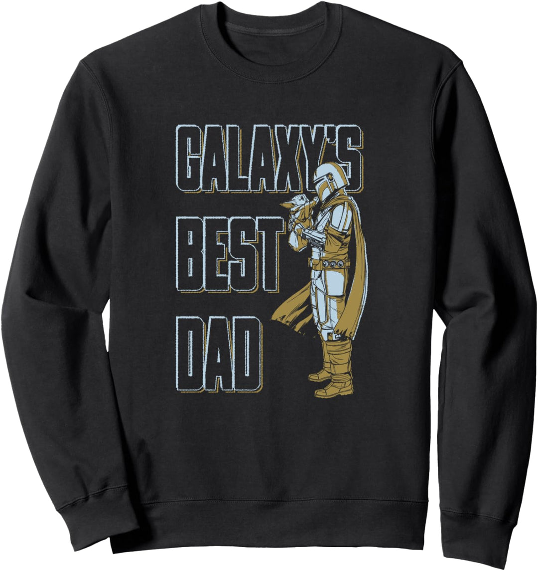 Star Wars: The Mandalorian & Grogu Vatertag Galaxy Dad Sweatshirt