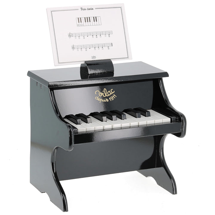 Vilac Klavier, Schwarz, für Kleinkinder, Schwarz