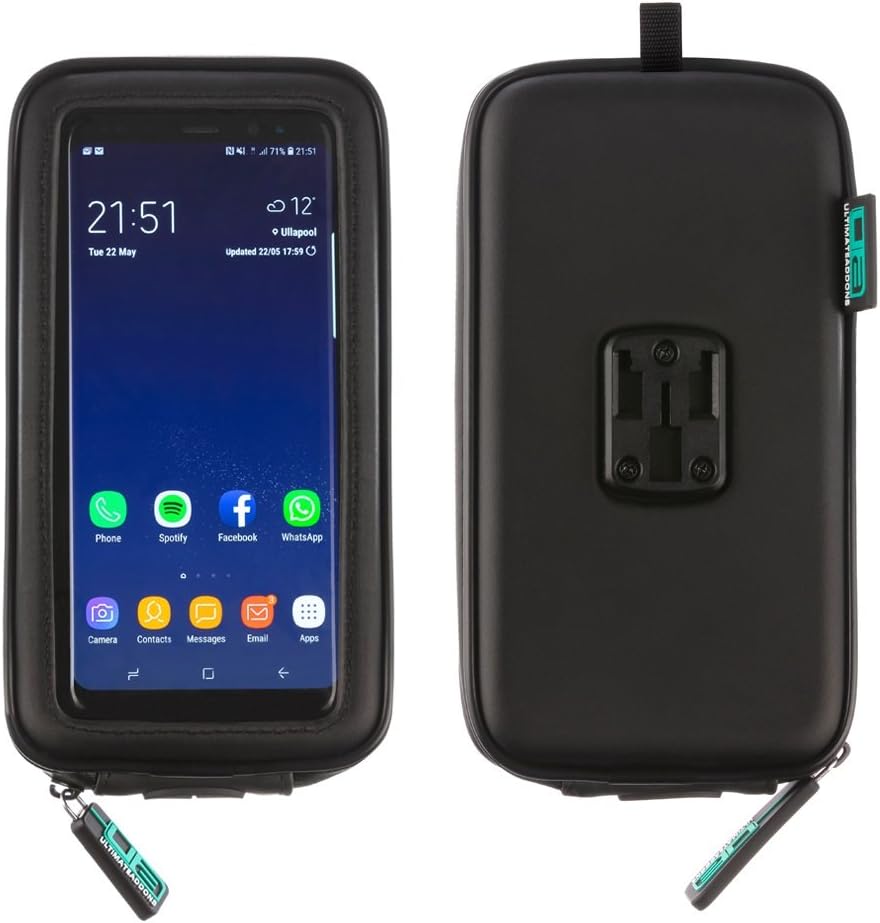 Ultimateaddons Universelle weiche, Wasserabweisende Halterung für Handys bis zu 16 cm (6,3 Zoll).