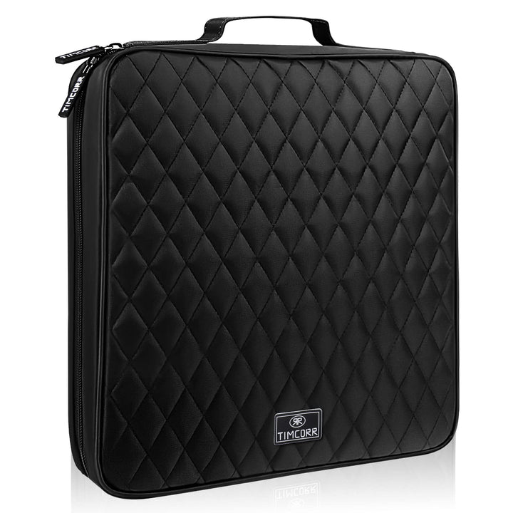 TIMCORR CD Tasche DVD Tasche Aufbewahrung, 160 Kapazität DVD Aufbewahrung CD Hülle DVD Hüllen Organi