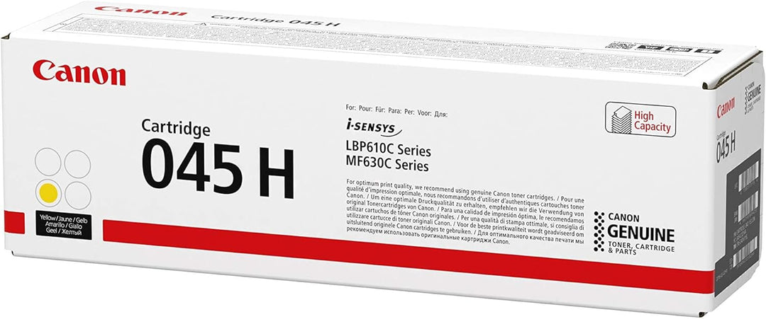Canon Toner Cartridge 045H Y - gelb - hohe Reichweite 2812035 XL Gelb High Yield