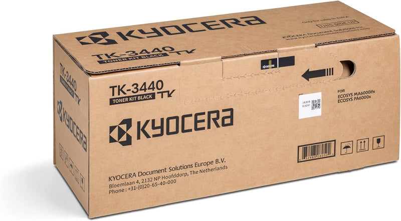 Kyocera TK-3440 Original Toner-Kartusche Schwarz. Kompatibel für Ecosys PA6000