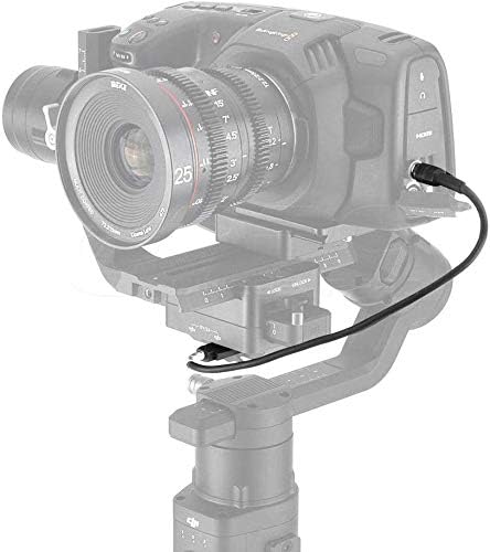 Fotga Netzteilkabeladapter für Blackmagic Pocket Cinema Kamera 4K 6K BMD BMPCC 4K 6K an DJI Ronin-S