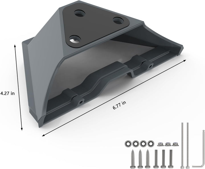 HOLACA Rohradapter Halterung Kompatibel mit Starlink Mini/Mini X, Universelle Wand-/Dach-/Auto-Monta