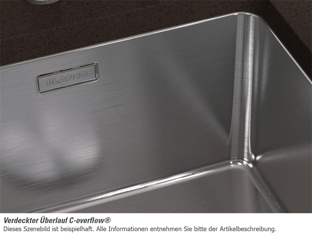 BLANCO ANDANO 400-U | Edelstahl | Einbauart: Unterbau | ohne Ablauffernbedienung | 45er Unterschrank