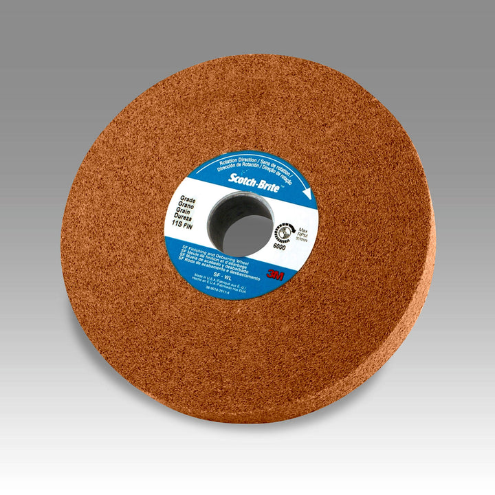 Scotch-Brite Cut and Polish Wheel, 7A CRS, hautfarben, 1 7A CRS 35,56 x 5,08 x 20,32 cm (14 x 2 x 8