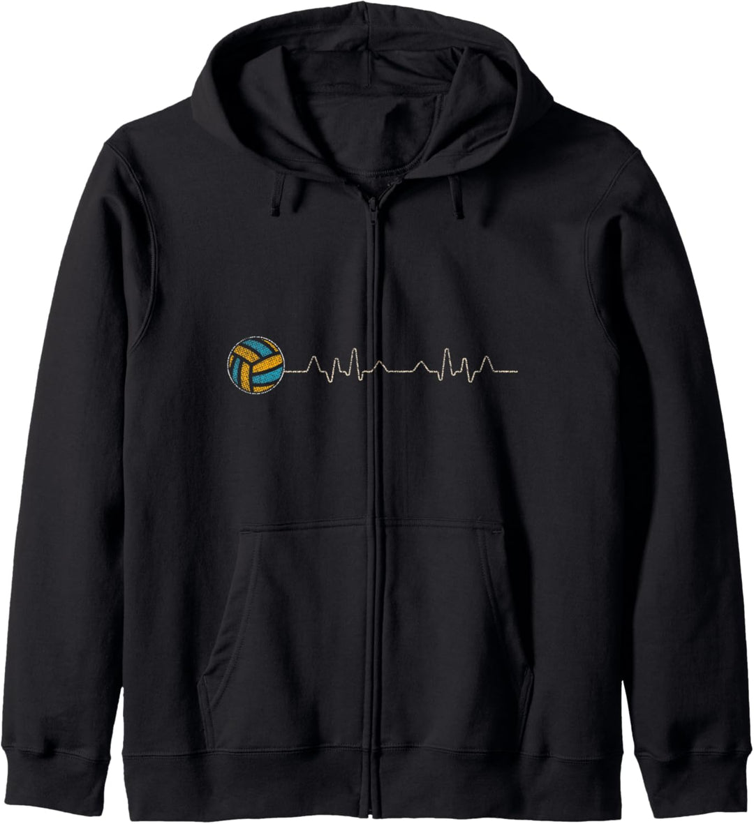 Water Polo Player Gift Heartbeat Kapuzenjacke