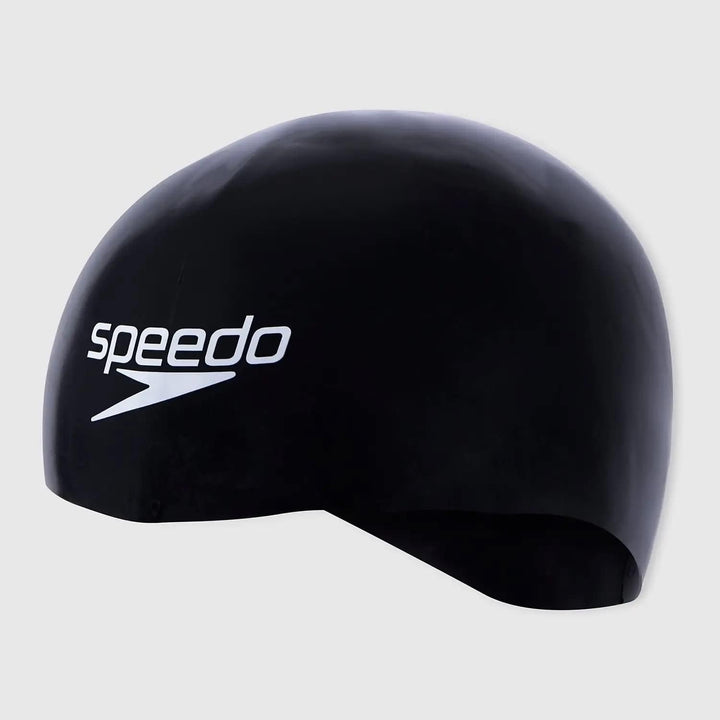 Speedo Unisex Erwachsene Fastskin Swimming Cap Schwimmkappe L Schwarz/Weiss, L Schwarz/Weiss