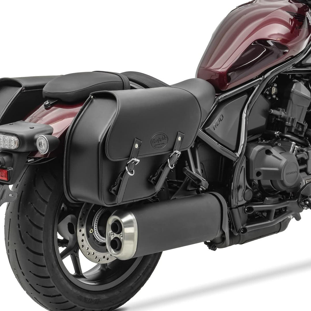 Satteltasche für Kawasaki Vulcan S/Café 15-23 Halter abnehmbar rechts Fargo 13l