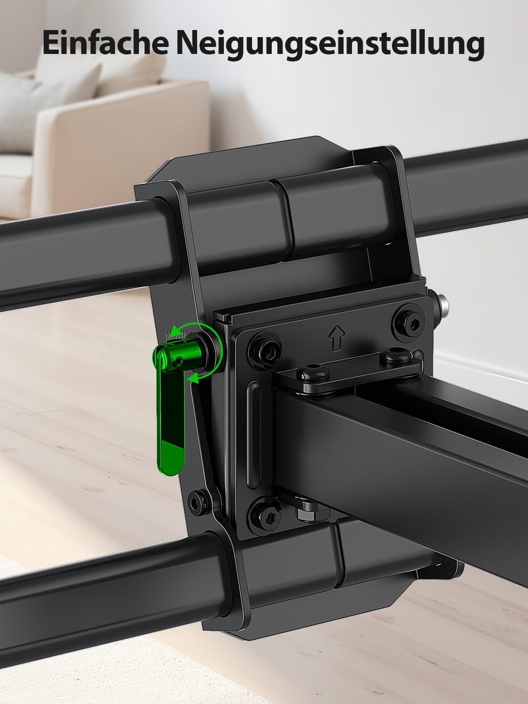 USX-MOUNT TV Wandhalterung Schwenkbar Neigbar für 47-84 Zoll LED, LCD, Plasma TV mit max.VESA 600x40