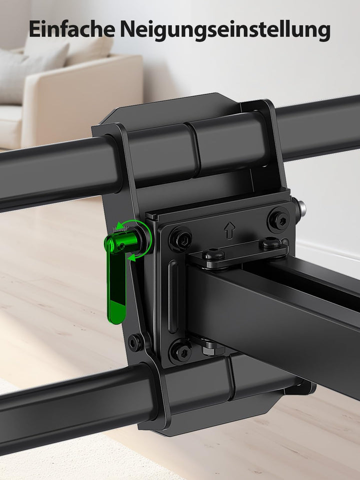 USX-MOUNT TV Wandhalterung Schwenkbar Neigbar für 47-84 Zoll LED, LCD, Plasma TV mit max.VESA 600x40