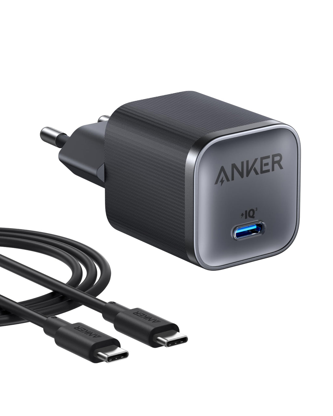Anker Nano 45W USB C Ladegerät, kompakter Netzteil, Schnellladegerät für iPhone 17/Pro/Pro Max/iPhon