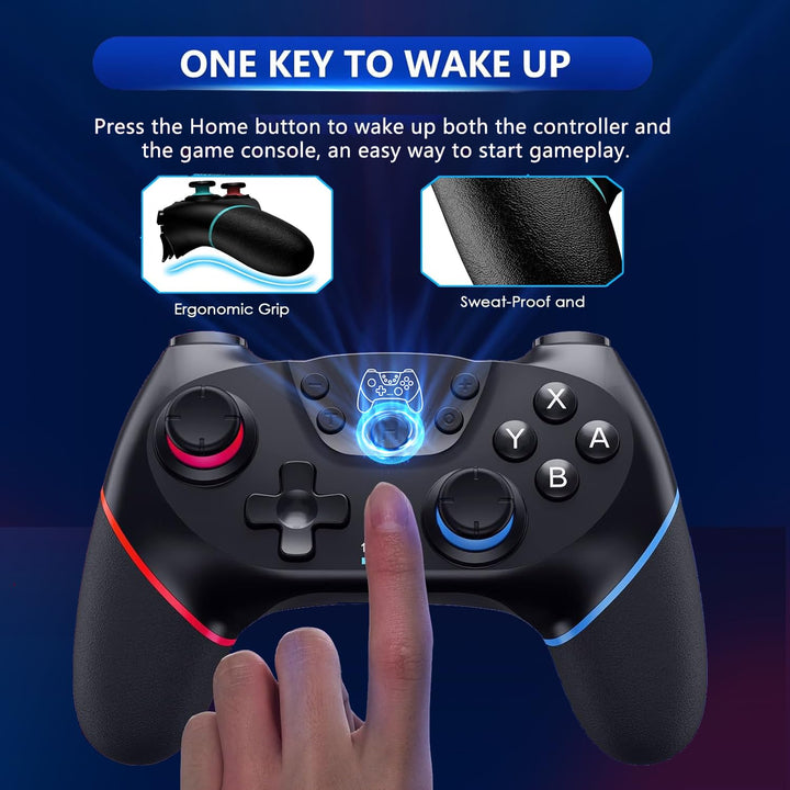 Sefitopher 2024 Verbesserter Nintendo Switch Controller für Switch/Switch OLED/Switch Lite, Switch P