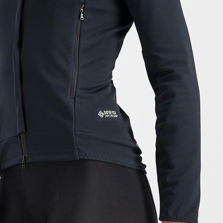 Castelli Women's Perfetto RoS 2 Jacket for Road and Gravel Biking I Cycling, LIGHT BLACK/BLACK